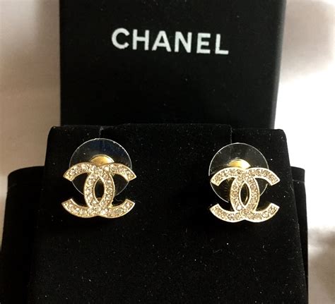 chanel ohreinge|chanel ohrringe original neu.